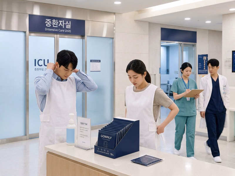 GOWNLY 사용 대상 - 응급실·중환자실 방문자