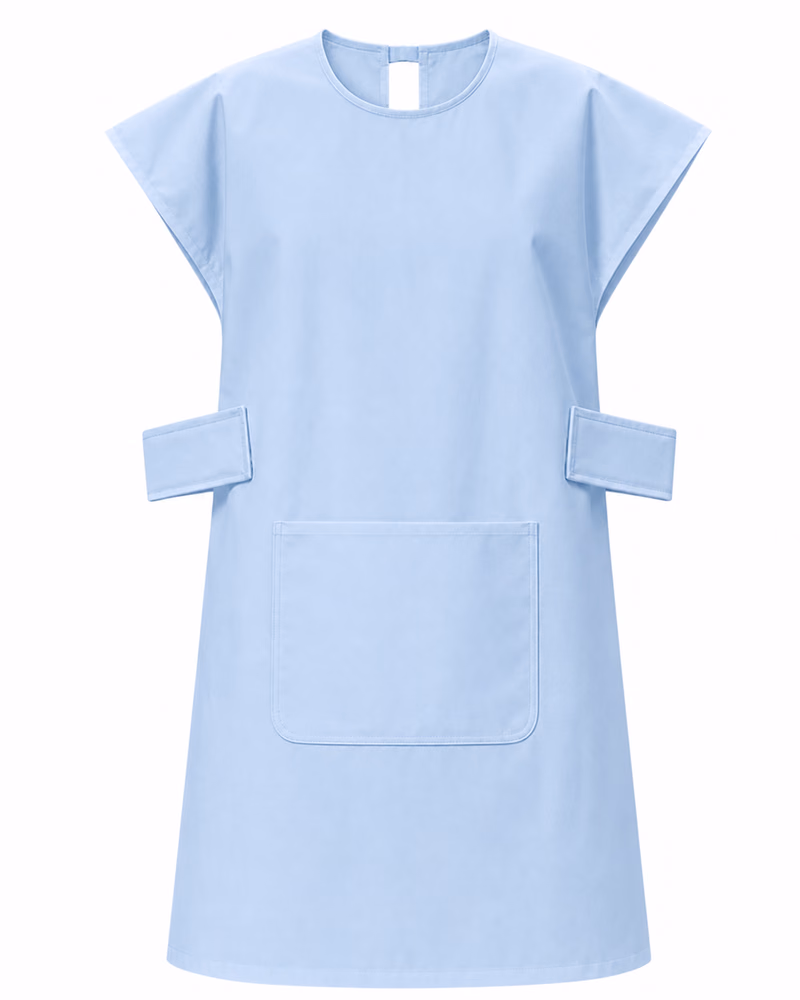 Powder Blue GOWNLY 정면 스타일 예시