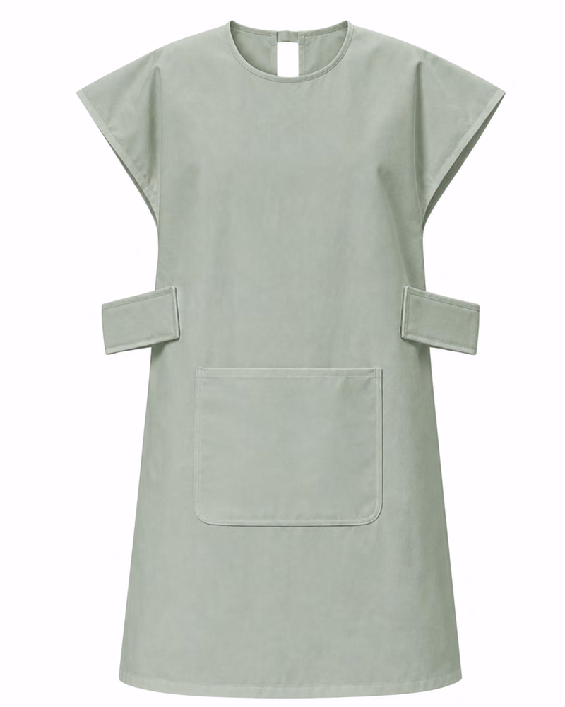 Sage Green GOWNLY 정면 스타일 예시